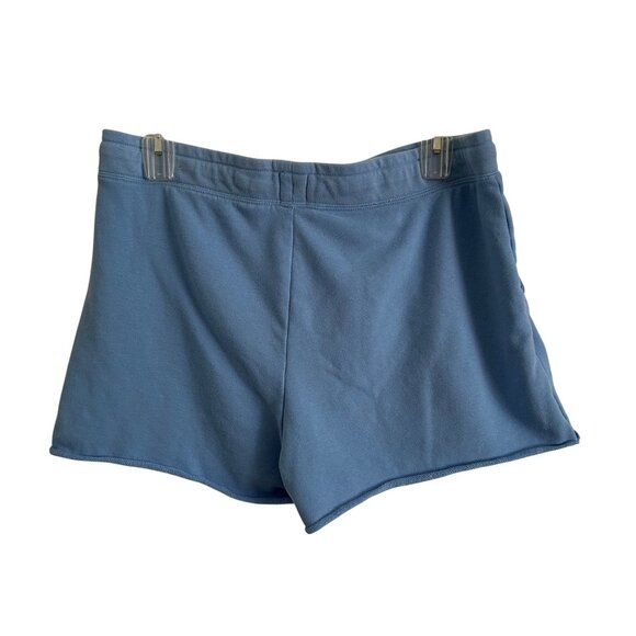 Gap Womens Blue Drawstring Lounge Shorts XL Coastal Beach Athletic - Picture 2 of 7